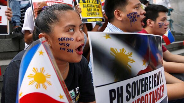 Protestas en Filipinas - Sputnik Mundo
