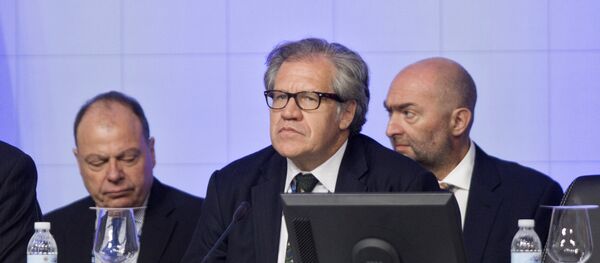 Luis Almagro, secretario general de la OEA (centro) Luis Almagro, secretario general de la OEA (centro) - Sputnik Mundo