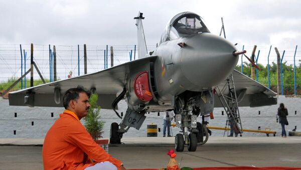 Avión de combate Tejas, India - Sputnik Mundo