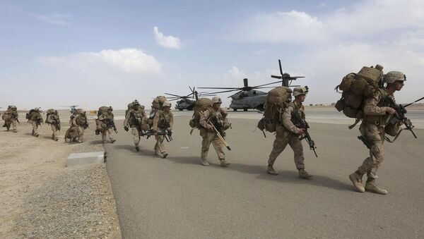Las tropas estadounidenses en Afganistán (archivo) - Sputnik Mundo