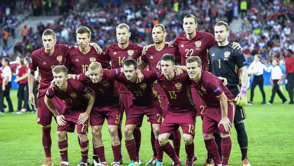 La selección rusa de fútbol - Sputnik Mundo