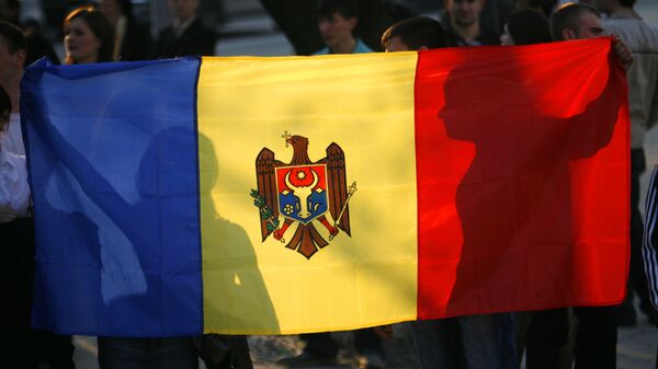 La bandera nacional de Moldavia - Sputnik Mundo
