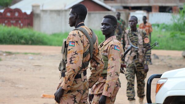 Policía de Sudán del Sur - Sputnik Mundo