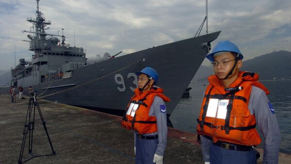 Los soldados de la Marina de Taiwán - Sputnik Mundo