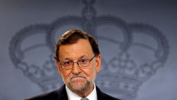 El presidente del Gobierno en funciones, Mariano Rajoy - Sputnik Mundo