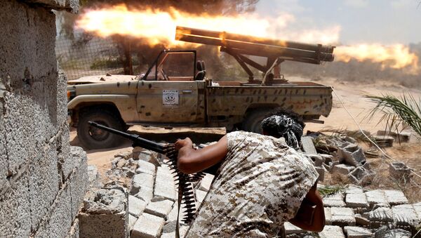 Las fuerzas libias luchan contra los terroristas de Daesh (archivo) - Sputnik Mundo
