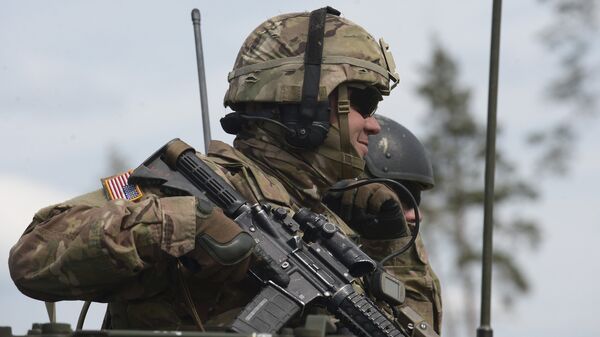 Учения НАТО Saber Strike 2016 в Эстонии - Sputnik Mundo