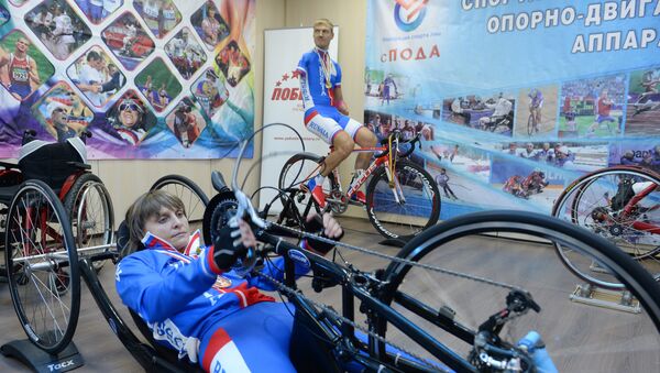 Atletas paralímpicos rusos (archivo) - Sputnik Mundo