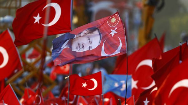 Mitin progubernamental reúne a 5 millones de personas en Estambul - Sputnik Mundo