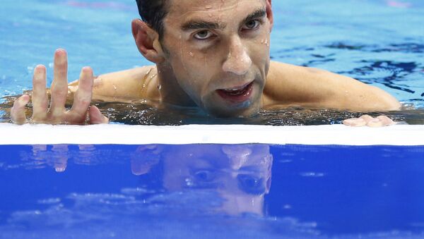 Michel Phelps, nadador estadounidense - Sputnik Mundo