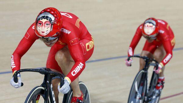 Ciclistas chinas en los JJOO de Río - Sputnik Mundo