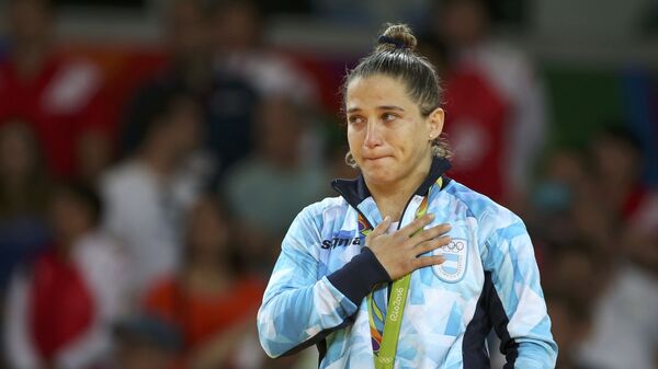 Paula Pareto, una judoca de Argentina - Sputnik Mundo