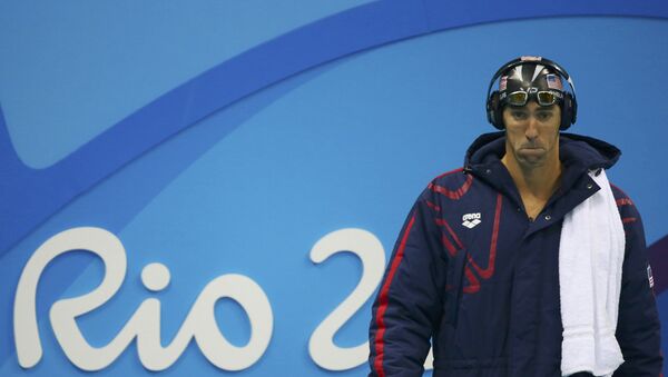 Michel Phelps, nadador estadounidense - Sputnik Mundo