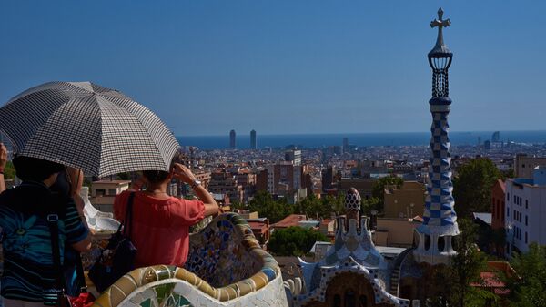 Turistas en España - Sputnik Mundo