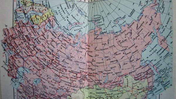 El mapa de la URSS - Sputnik Mundo