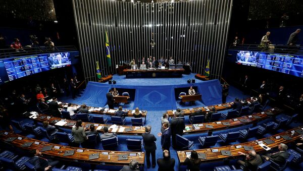 El senado de Brasil - Sputnik Mundo