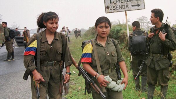 Combatientes de FARC (archivo) - Sputnik Mundo