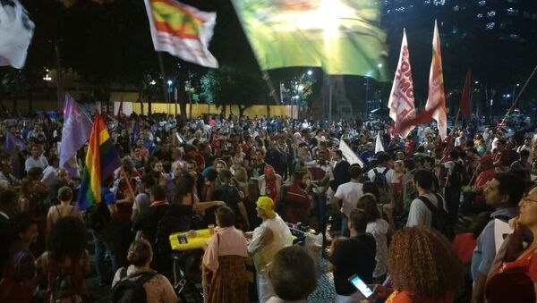 Protestas contra Temer en Brasil - Sputnik Mundo