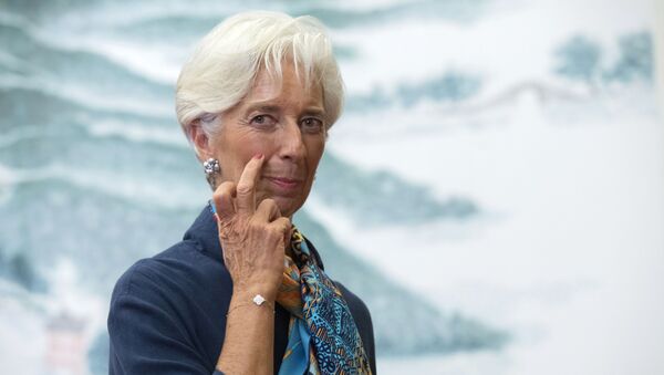 Christine Lagarde, directora del Fondo Monetario Internacional - Sputnik Mundo