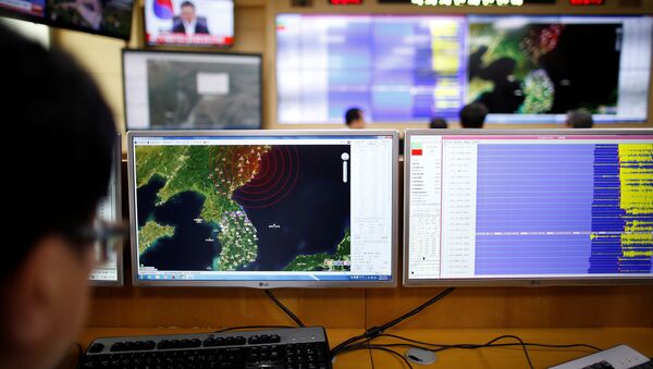 Actividad sísmica en Corea del Norte por una supuesta prueba nuclear (archivo) - Sputnik Mundo
