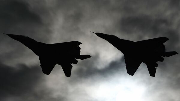 Aviones de combate MiG-29 (archivo) - Sputnik Mundo