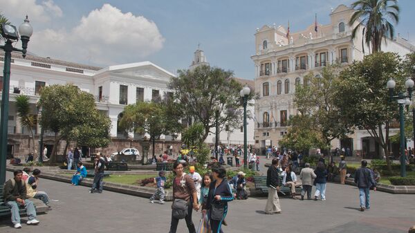 Ciudad de Quito, capital de Ecuador - Sputnik Mundo