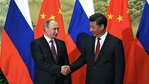 Los jefes de Estado de Rusia y China - Sputnik Mundo