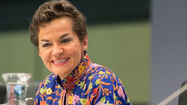Christiana Figueres - Sputnik Mundo