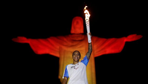 La antorcha olímpica de los JJOO de Río 2016 - Sputnik Mundo