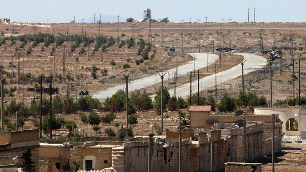 La carretera de Castello en Alepo, Siria - Sputnik Mundo