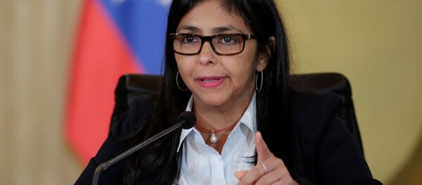 Delcy Rodríguez, presidenta de la Asamblea Nacional Constituyente (archivo) Delcy Rodríguez, presidenta de la Asamblea Nacional Constituyente (archivo) - Sputnik Mundo