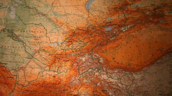 El mapa de Asia Central - Sputnik Mundo