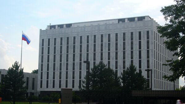 Embajada rusa en Washington, EEUU - Sputnik Mundo