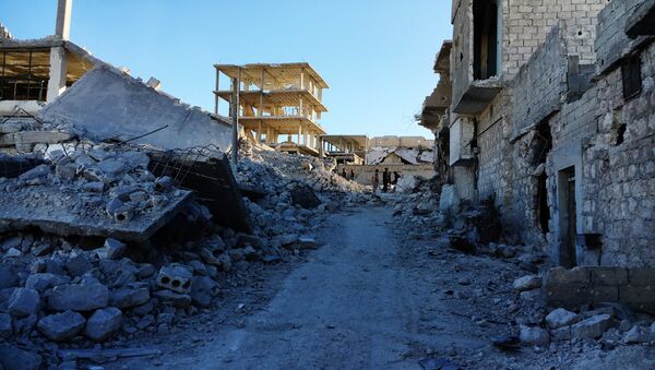 La situación en la ciudad de Alepo - Sputnik Mundo