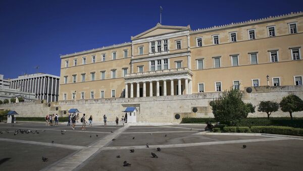 Edificio del Parlamento Griego, Atenas - Sputnik Mundo