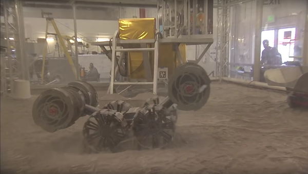 RASSOR, un nuevo vehículo no tripulado de la NASA - Sputnik Mundo