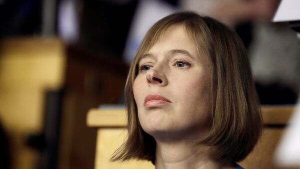 Kersti Kaljulaid, la presidenta de Estonia - Sputnik Mundo