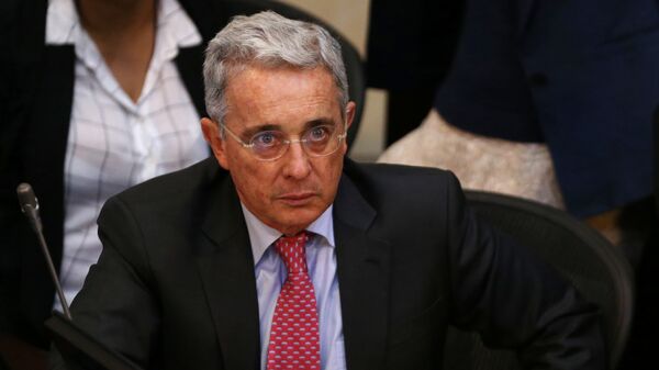 Expresidente de Colombia, Álvaro Uribe - Sputnik Mundo