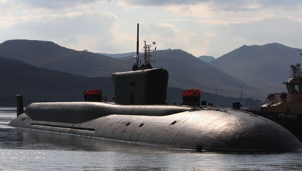 Submarino nuclear Vladímir Monomaj - Sputnik Mundo