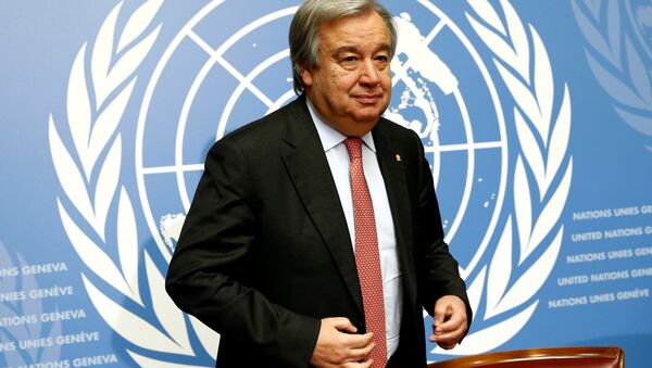 António Guterres, secretario General de la Organización de Naciones Unidas - Sputnik Mundo