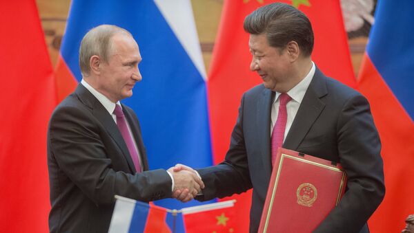 Los líderes de Rusia y China - Sputnik Mundo