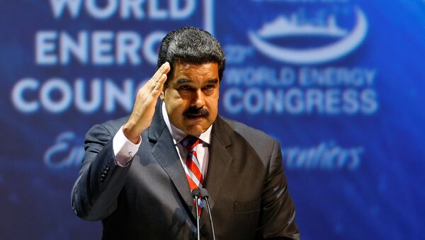 Nicolás Maduro en el Congreso Mundial de Energía - Sputnik Mundo