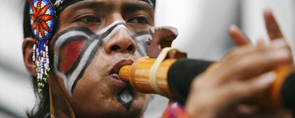 Un indígena de Perú (archivo) Un indígena de Perú (archivo) - Sputnik Mundo