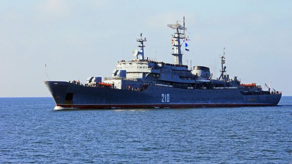 Un buque ruso - Sputnik Mundo