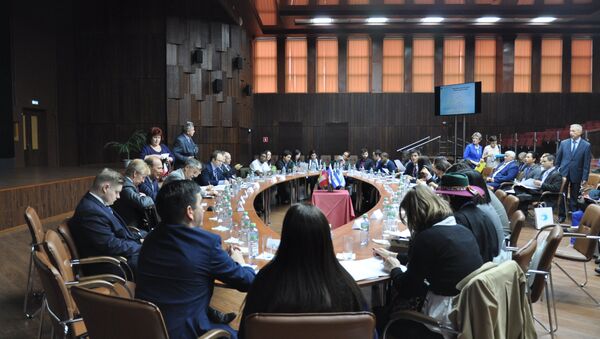 Encuentro con autoridades rusas en el Comité Nacional para la Cooperación Económica con los Países Latinoamericanos - Sputnik Mundo