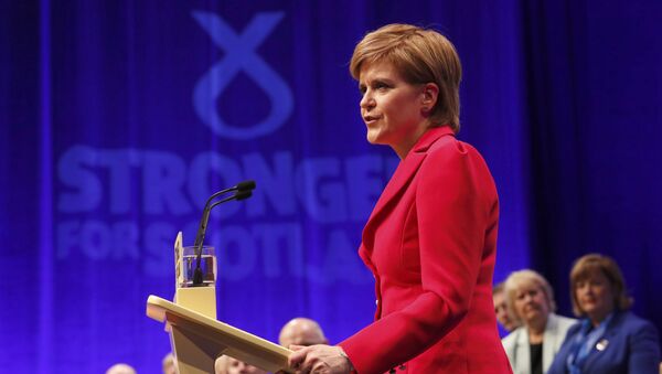 Nicola Sturgeon, la ministra principal de Escocia - Sputnik Mundo