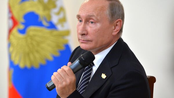 El presidente de Rusia, Vladimir Putin - Sputnik Mundo