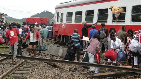 Accidente de tren en Camerún - Sputnik Mundo