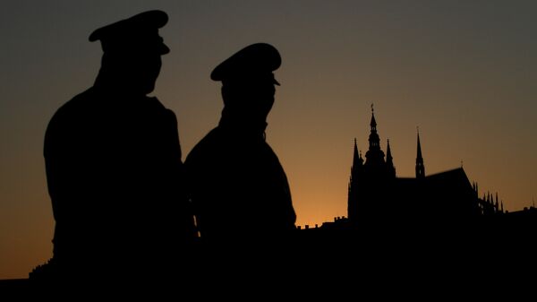 Policía en Praga - Sputnik Mundo