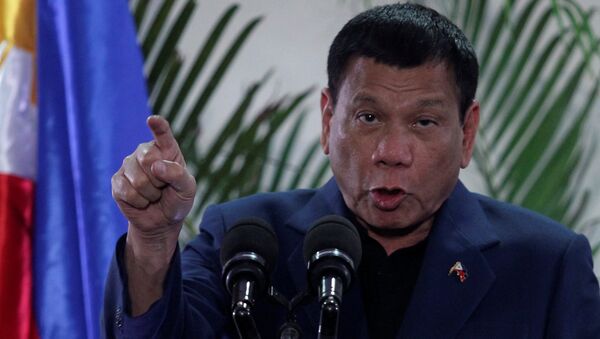 Rodrigo Duterte, presidente de Filipinas - Sputnik Mundo
